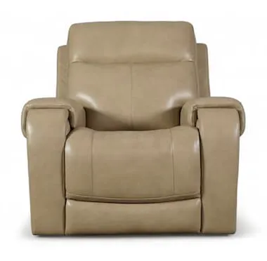 Bassett Club Level 3760-P0C Avery Leather Zero Gravity Power Recliner - Avery Champagne Bassett Club Level 3760-P0C Avery Leather Zero Gravity Power Recliner - Avery Champagne