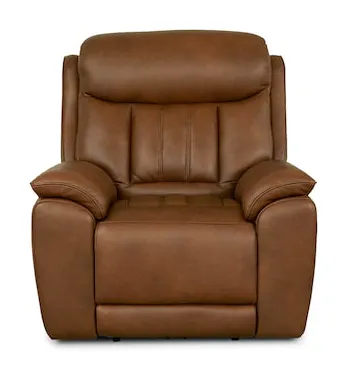 Bassett Club Level 3762-P0TC Benson Leather Zero Gravity Power Recliner - Benson Tuscan Cafe Bassett Club Level 3762-P0TC Benson Leather Zero Gravity Power Recliner - Benson Tuscan Cafe