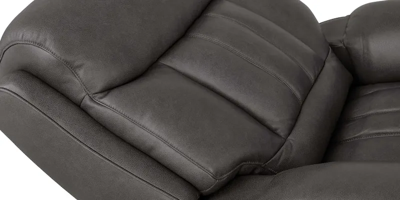 Bassett Club Level 3762-P0TG Benson Leather Zero Gravity Power Recliner - Benson Tuscan Gunmetal Bassett Club Level 3762-P0TG Benson Leather Zero Gravity Power Recliner - Benson Tuscan Gunmetal