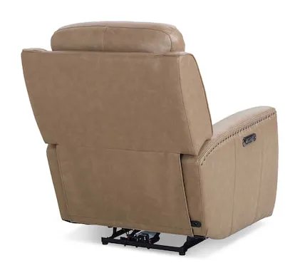 Bassett Club Level 3793-P0W Douglas Leather Zero Gravity Power Recliner - Douglas Wheat Bassett Club Level 3793-P0W Douglas Leather Zero Gravity Power Recliner - Douglas Wheat