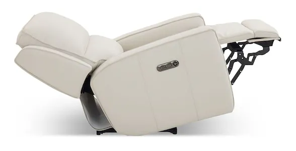 Bassett Club Level 3795-P0V Raymond Leather Zero Gravity Power Recliner - Raymond Vanilla Bassett Club Level 3795-P0V Raymond Leather Zero Gravity Power Recliner - Raymond Vanilla