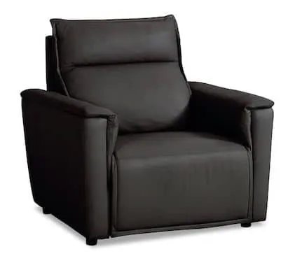 Bassett Club Level 3799-P0E Chauncey Leather Zero Gravity Power Recliner – Chauncey Expresso
