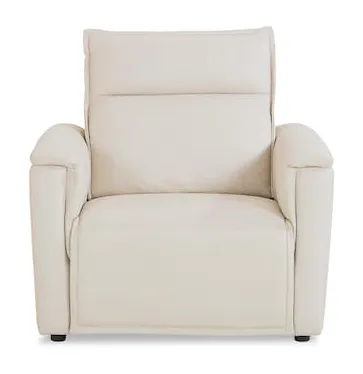 Bassett Club Level 3799-P0V Chauncey Leather Zero Gravity Power Recliner - Chauncey Vanilla Bassett Club Level 3799-P0V Chauncey Leather Zero Gravity Power Recliner - Chauncey Vanilla