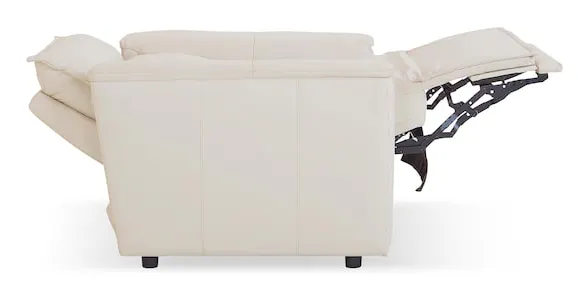 Bassett Club Level 3799-P0V Chauncey Leather Zero Gravity Power Recliner - Chauncey Vanilla Bassett Club Level 3799-P0V Chauncey Leather Zero Gravity Power Recliner - Chauncey Vanilla