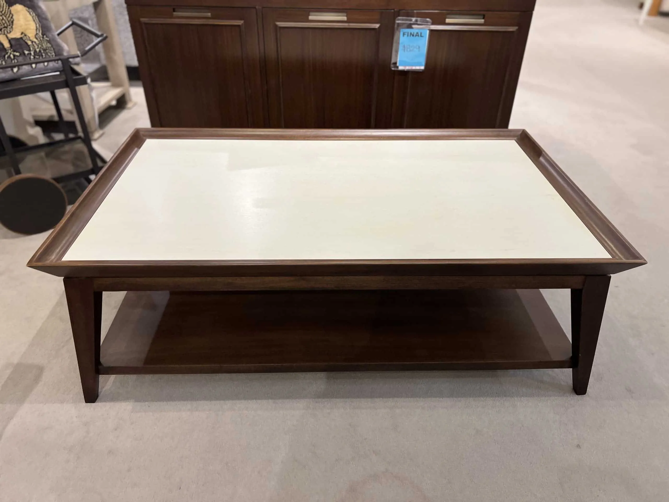 Hickory Chair HC3476-70/130 Verner Rect. Cocktail Table