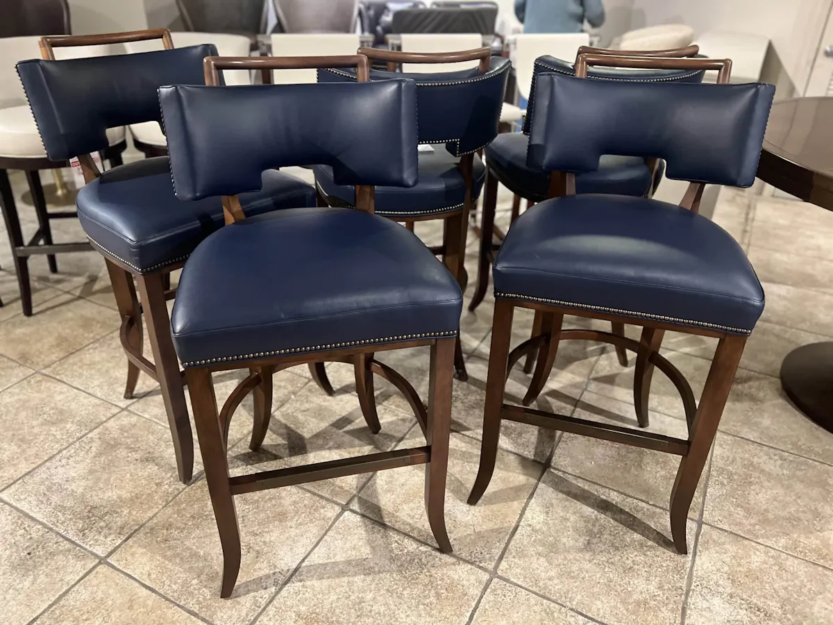 Hickory Chair HC3409-04/60 Saint Giorgio Bar Stool W/ Handle Hickory Chair HC3409-04/60 Saint Giorgio Bar Stool W/ Handle