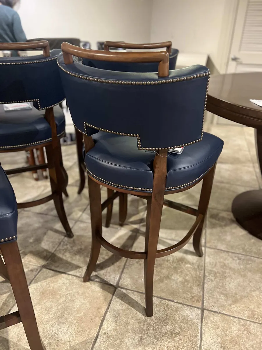 Hickory Chair HC3409-04/60 Saint Giorgio Bar Stool W/ Handle Hickory Chair HC3409-04/60 Saint Giorgio Bar Stool W/ Handle