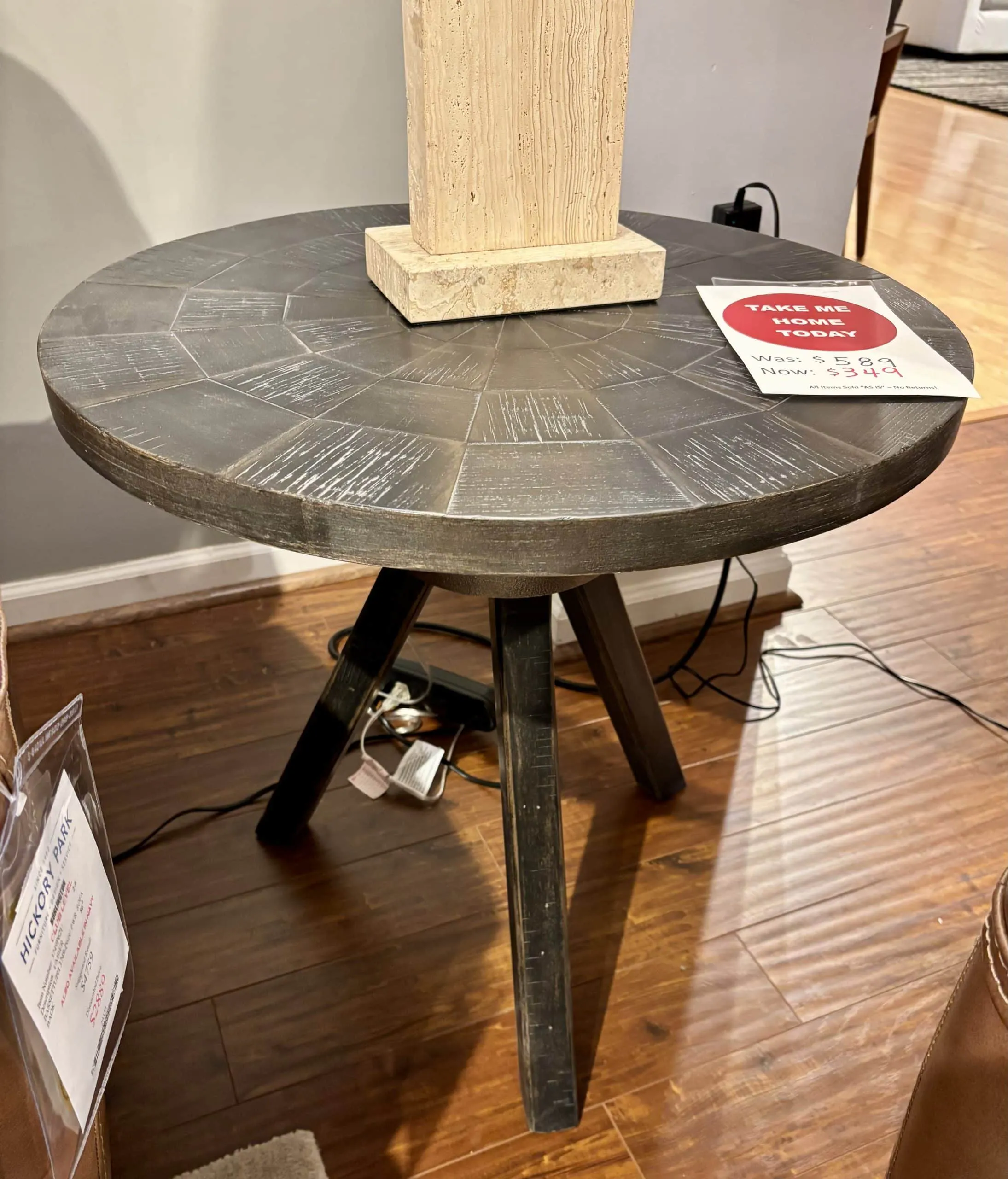 Bassett 6497-0643 Woodbridge Drink Table