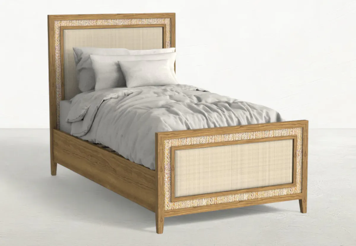 Gabby Home SCH-176089 Grand Bermuda Twin Bed - Sandbar Gabby Home SCH-176089 Grand Bermuda Twin Bed - Sandbar