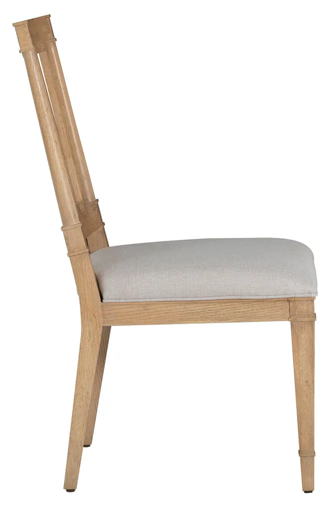 Gabby Home SCH-175995 Mathis Wood Sculpted Back Dining Side Chair - Rustic French Oak Gabby Home SCH-175995 Mathis Wood Sculpted Back Dining Side Chair - Rustic French Oak