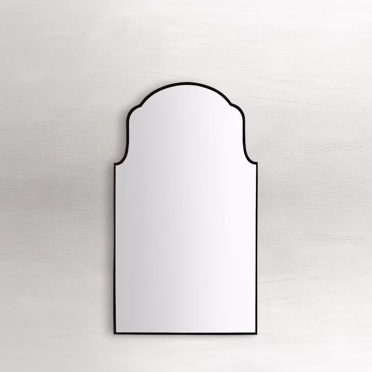 Gabby Home SCH-175692 Pauline Arch Vanity Mirror - Brushed Black Gabby Home SCH-175692 Pauline Arch Vanity Mirror - Brushed Black