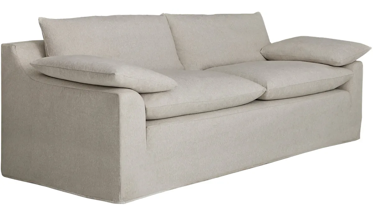 Gabby Home SCH-967 Carrera Upholstered Pillow Top Arm Bench Seat Sofa Gabby Home SCH-967 Carrera Upholstered Pillow Top Arm Bench Seat Sofa