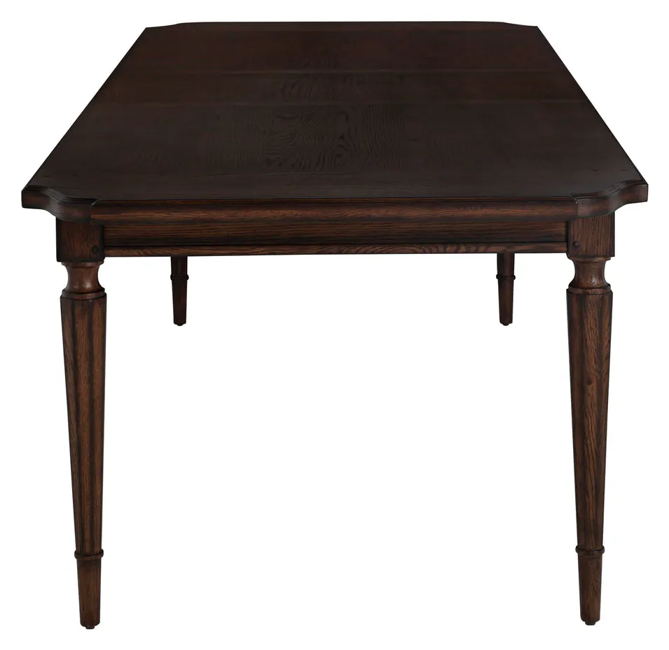 Gabby Home SCH-175977 Mathis Oak Rectangle Legged Extension Dining Table - Rustic Antique Oak Gabby Home SCH-175977 Mathis Oak Rectangle Legged Extension Dining Table - Rustic Antique Oak