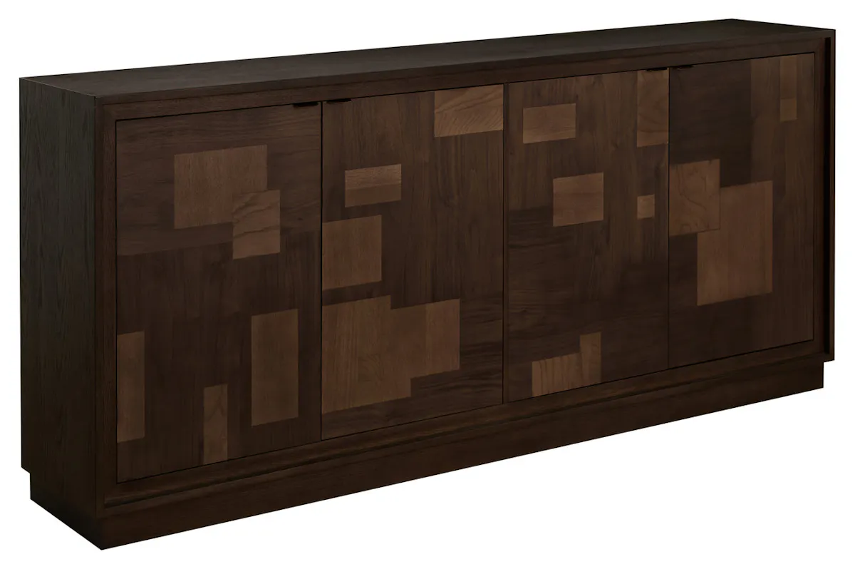 Gabby Home SCH-176049 Elwood Assorted Wood Sideboard - 4 Shelves, Dusk Gabby Home SCH-176049 Elwood Assorted Wood Sideboard - 4 Shelves, Dusk