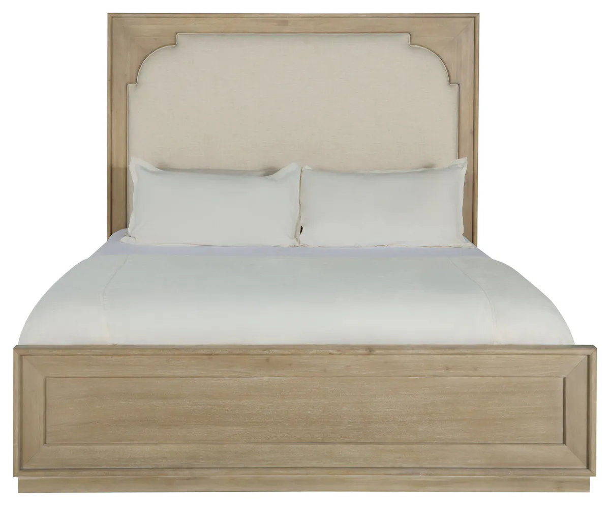 Gabby Home SCH-176068 Windsor Upholstered Mahogany Wood Bed Gabby Home SCH-176068 Windsor Upholstered Mahogany Wood Bed
