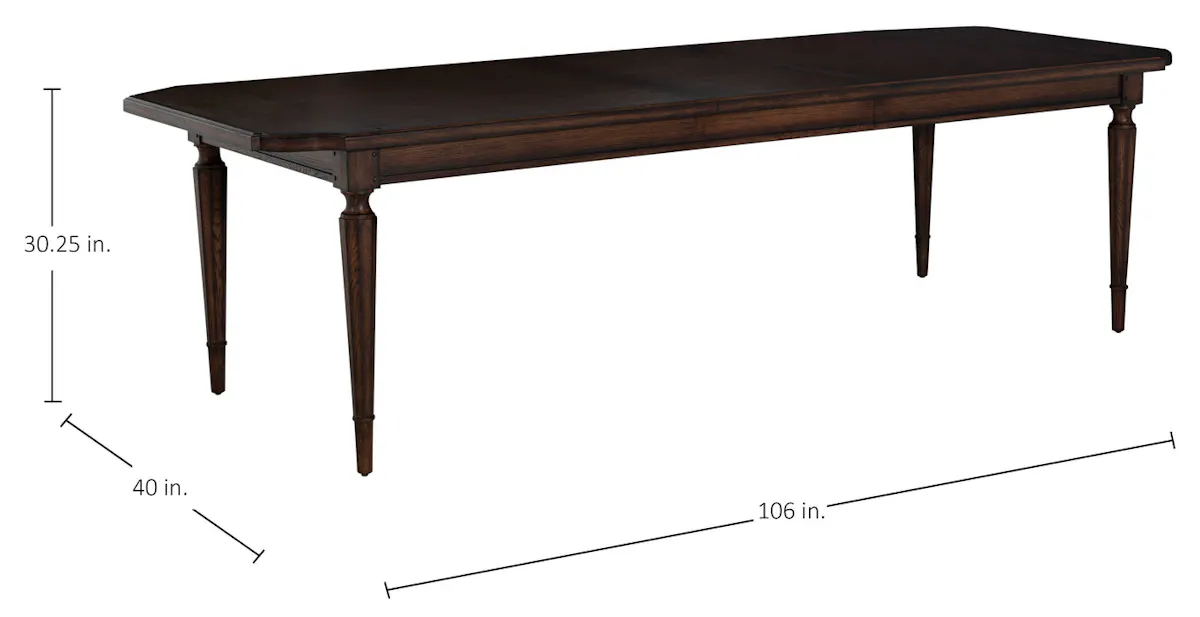 Gabby Home SCH-175977 Mathis Oak Rectangle Legged Extension Dining Table - Rustic Antique Oak Gabby Home SCH-175977 Mathis Oak Rectangle Legged Extension Dining Table - Rustic Antique Oak
