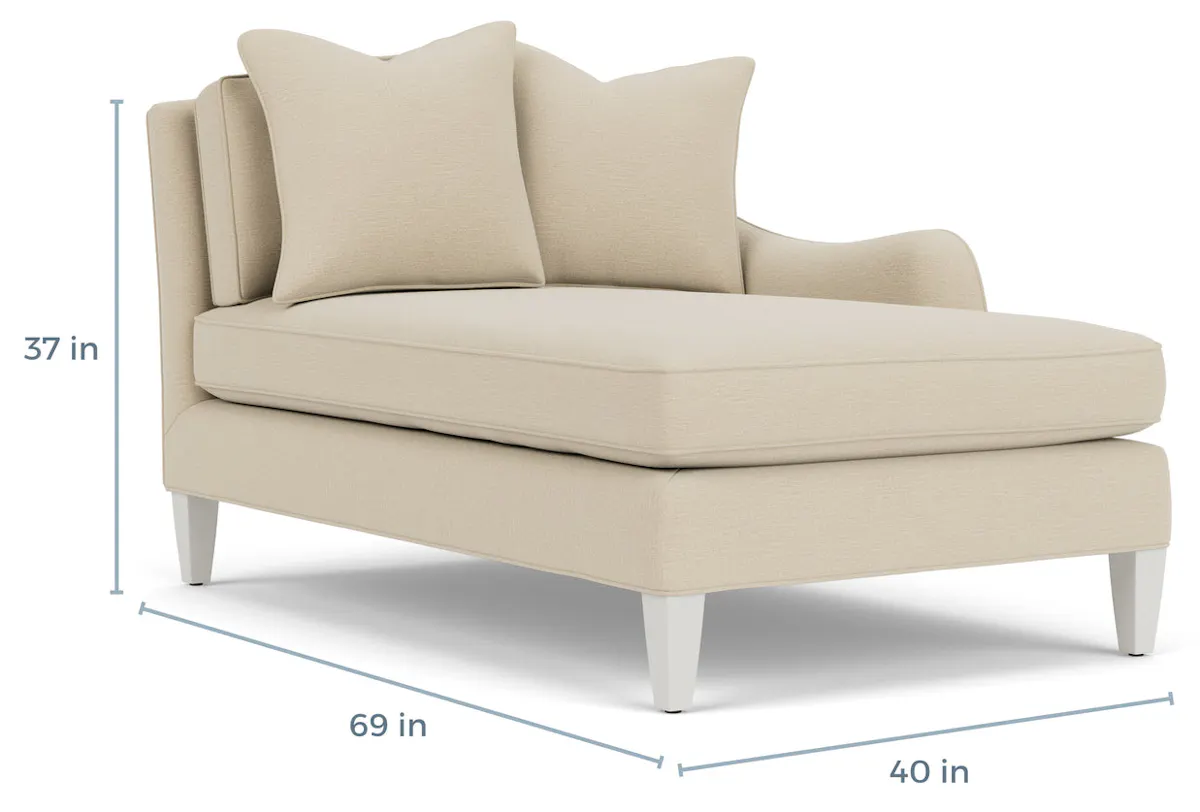 Gabby Home SCH-1447RAF Liberty Upholstered Chaise & 1/2- Right Facing Gabby Home SCH-1447RAF Liberty Upholstered Chaise & 1/2- Right Facing