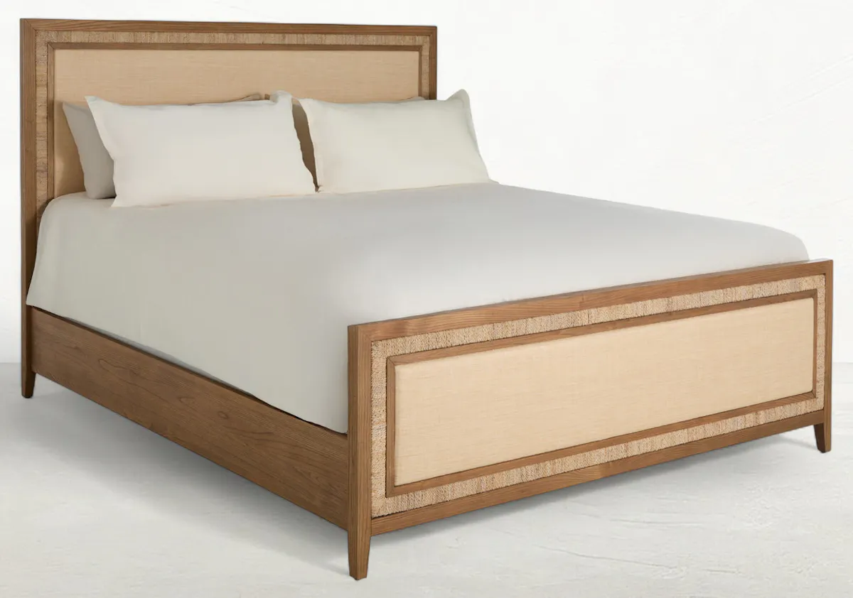 Gabby Home SCH-176077 Grand Bermuda Sungkai Wood Bed - Queen, Sandbar Gabby Home SCH-176077 Grand Bermuda Sungkai Wood Bed - Queen, Sandbar