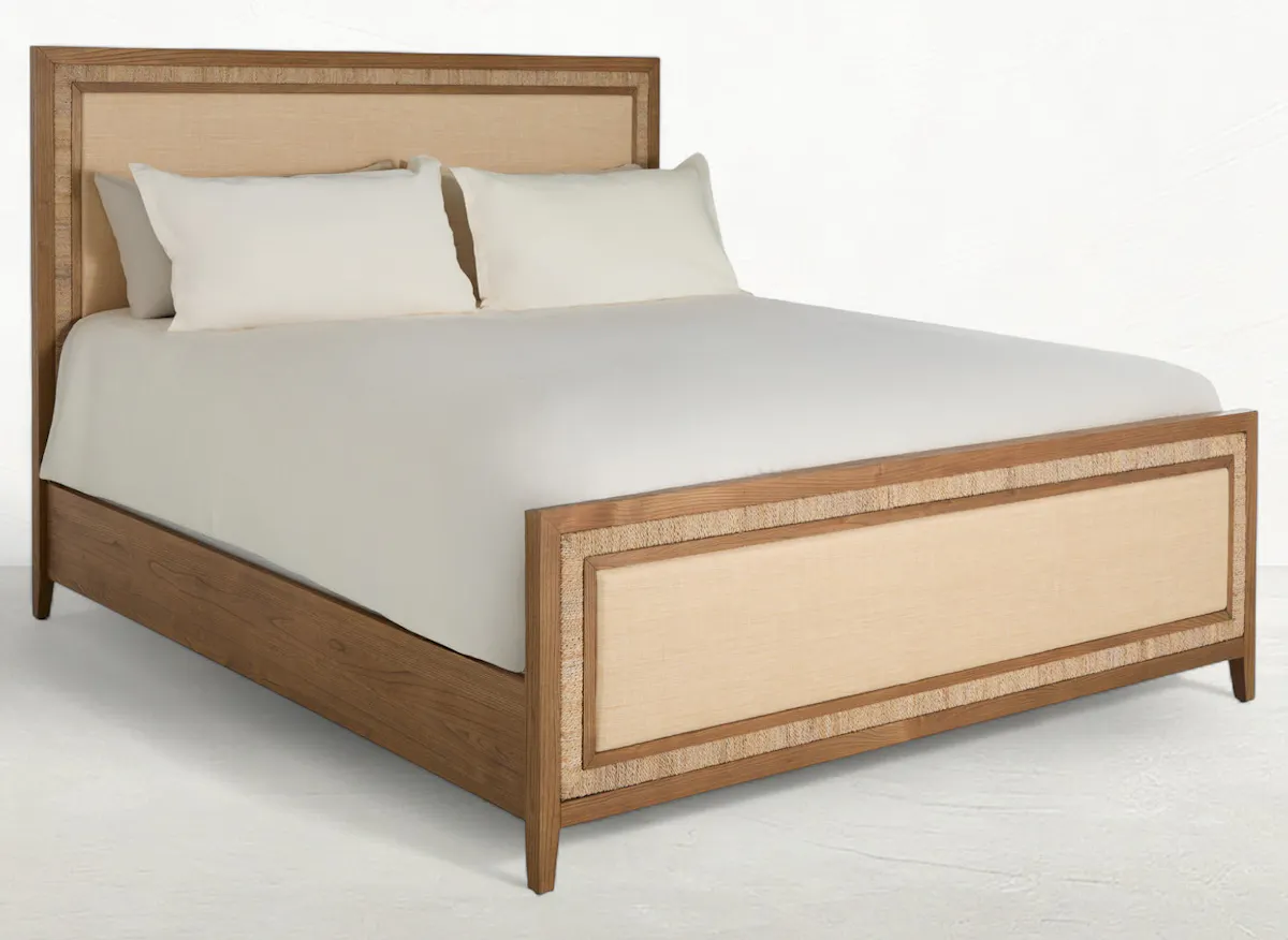 Gabby Home SCH-176077 Grand Bermuda Sungkai Wood Bed - Queen, Sandbar Gabby Home SCH-176077 Grand Bermuda Sungkai Wood Bed - Queen, Sandbar