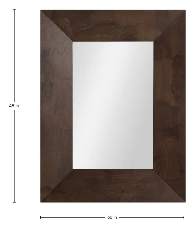 Gabby Home SCH-175923 Summit Rectangle Dresser Mirror - Dusk Gabby Home SCH-175923 Summit Rectangle Dresser Mirror - Dusk