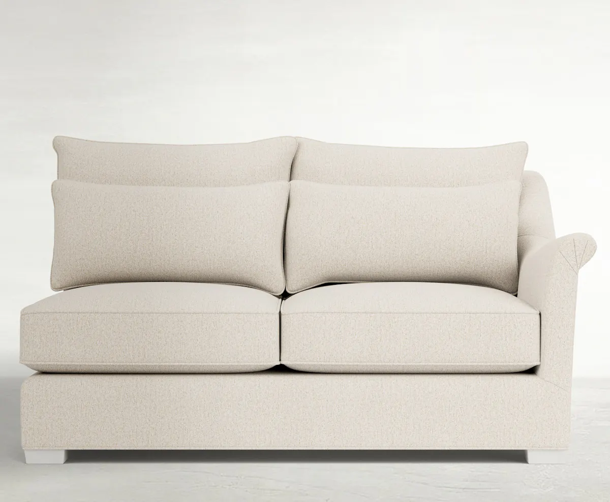 Gabby Home SCH-775 Westley Upholstered Sectional Loveseat, Shallow Seat - Right Facing Gabby Home SCH-775 Westley Upholstered Sectional Loveseat, Shallow Seat - Right Facing