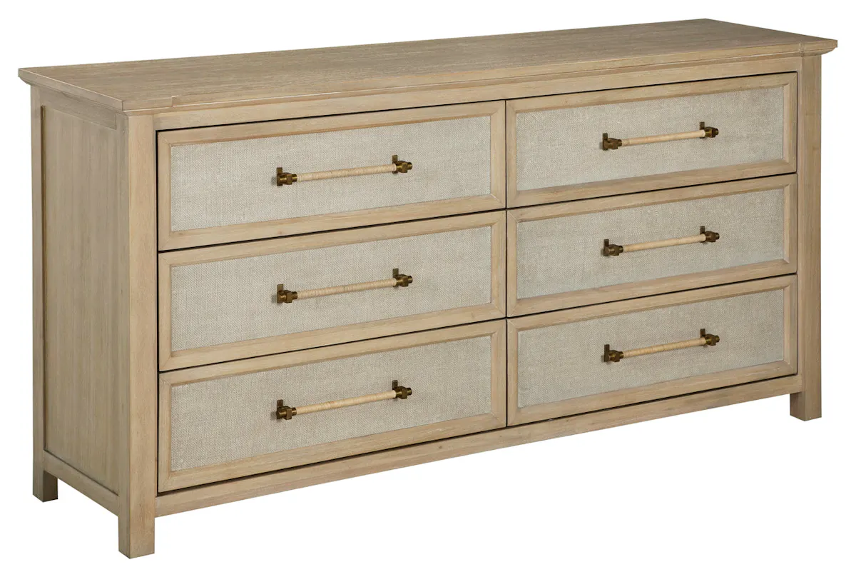 Gabby Home SCH-176038 Astwood Mahogany Wood Dresser - 6 Drawers, Drift Gabby Home SCH-176038 Astwood Mahogany Wood Dresser - 6 Drawers, Drift