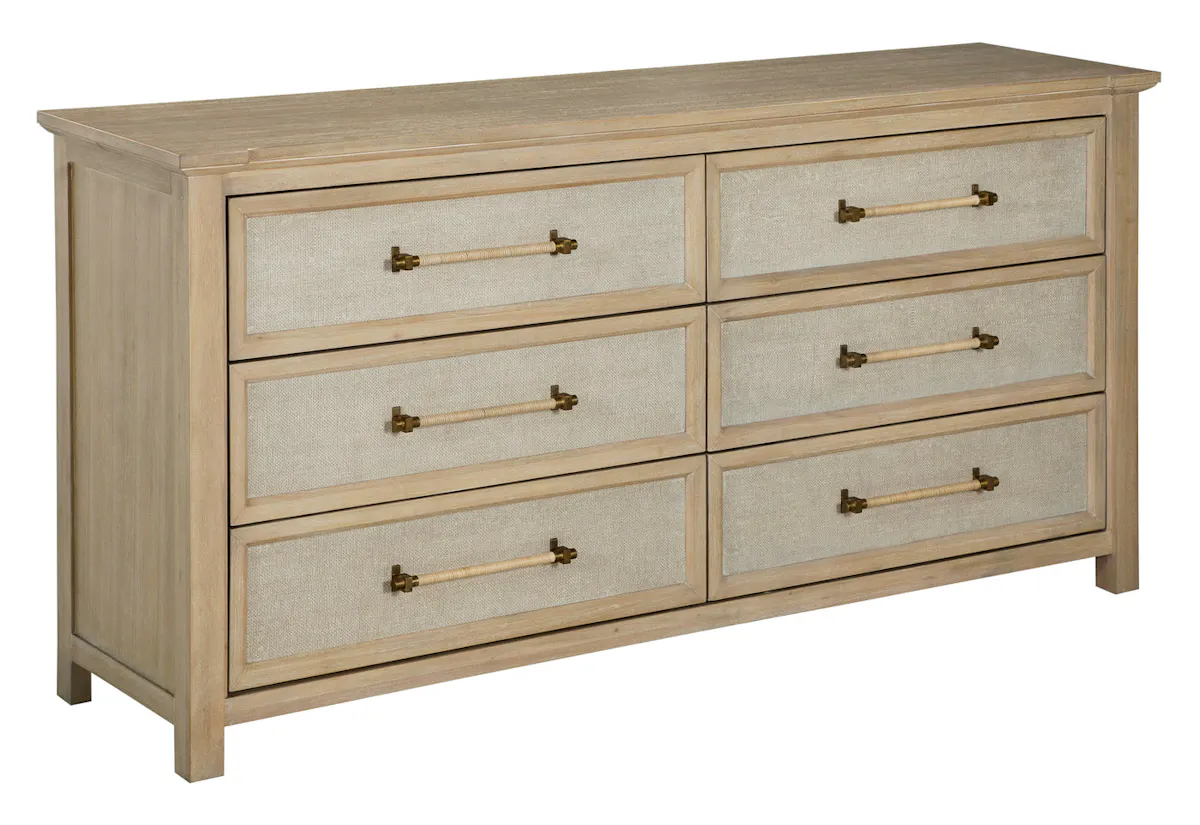 Gabby Home SCH-176038 Astwood Mahogany Wood Dresser - 6 Drawers, Drift Gabby Home SCH-176038 Astwood Mahogany Wood Dresser - 6 Drawers, Drift