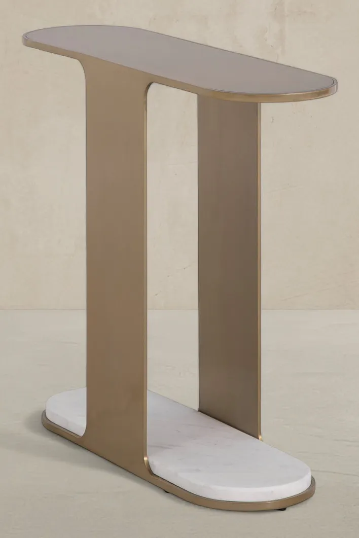 Gabby Home SCH-175944 Cascade Metal Oval Side Table Gabby Home SCH-175944 Cascade Metal Oval Side Table