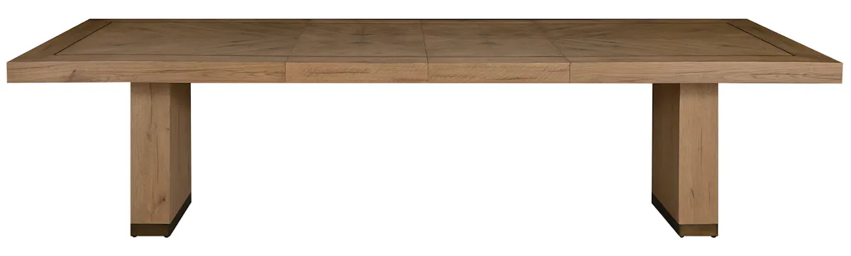 Gabby Home SCH-175974 Highland Oak Rectangle Legged Extension Dining Table - Dawn Gabby Home SCH-175974 Highland Oak Rectangle Legged Extension Dining Table - Dawn