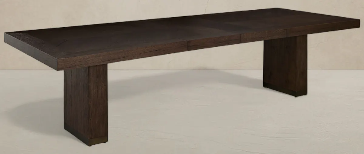 Gabby Home SCH-175975 Highland Oak Rectangle Legged Extension Dining Table - Dusk Gabby Home SCH-175975 Highland Oak Rectangle Legged Extension Dining Table - Dusk