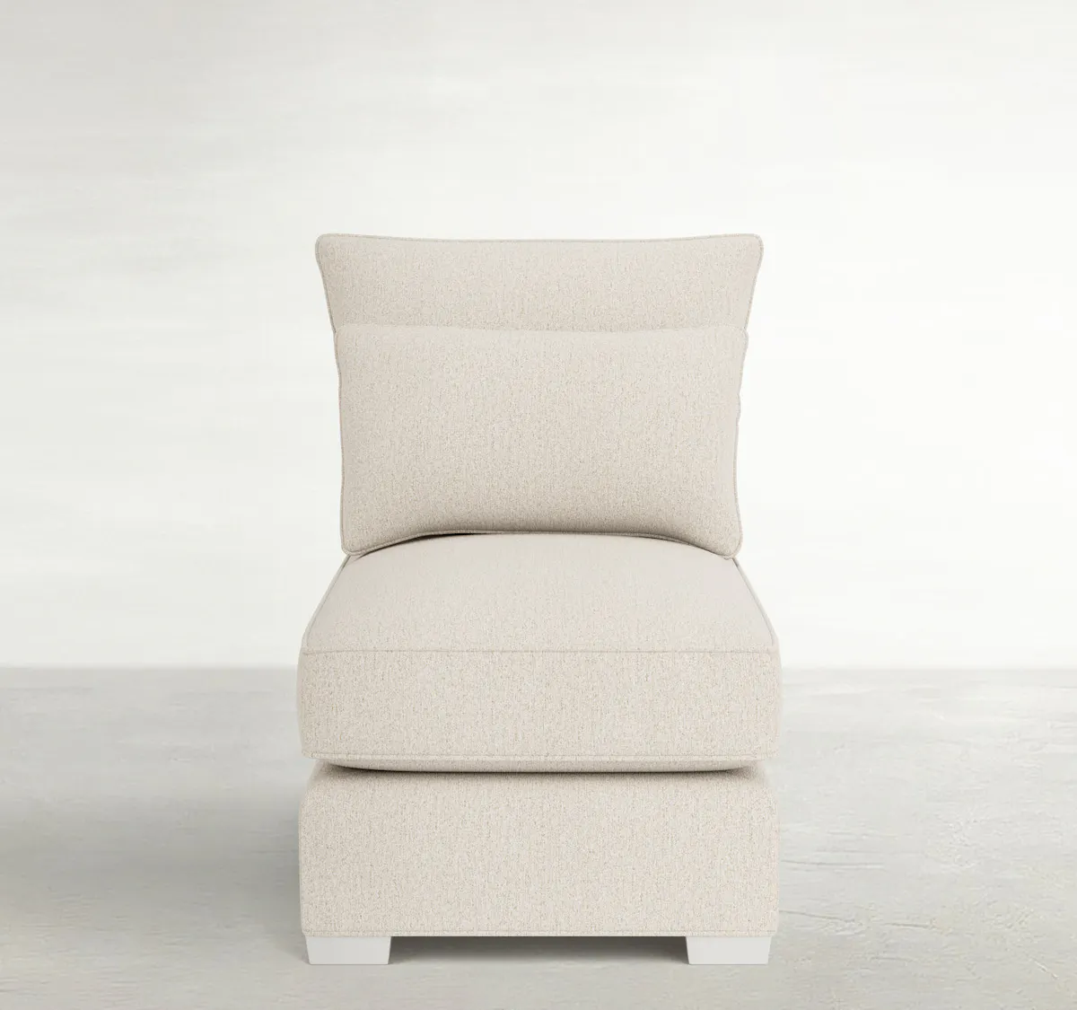 Gabby Home SCH-774 Westley Upholstered Sectional Chair, Deep Seat - Armless Gabby Home SCH-774 Westley Upholstered Sectional Chair, Deep Seat - Armless