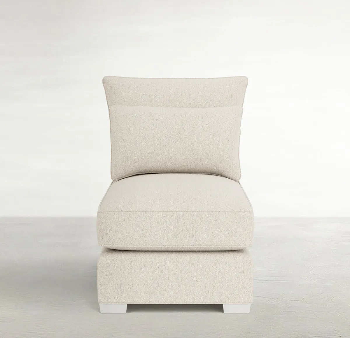 Gabby Home SCH-774 Westley Upholstered Sectional Chair, Deep Seat - Armless Gabby Home SCH-774 Westley Upholstered Sectional Chair, Deep Seat - Armless