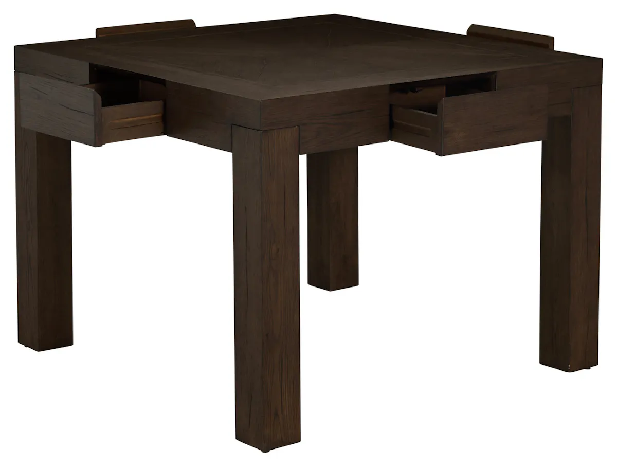 Gabby Home SCH-175971 Highland Oak Square Legged Dining Table - Dusk Gabby Home SCH-175971 Highland Oak Square Legged Dining Table - Dusk