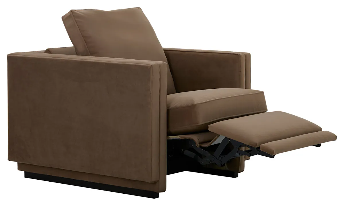Gabby Home SCH-R3130 Deco Upholstered Incliner - Track Arms Gabby Home SCH-R3130 Deco Upholstered Incliner - Track Arms