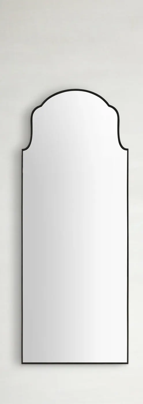 Gabby Home SCH-175691 Pauline Arch Vanity Mirror - Brushed Black Gabby Home SCH-175691 Pauline Arch Vanity Mirror - Brushed Black