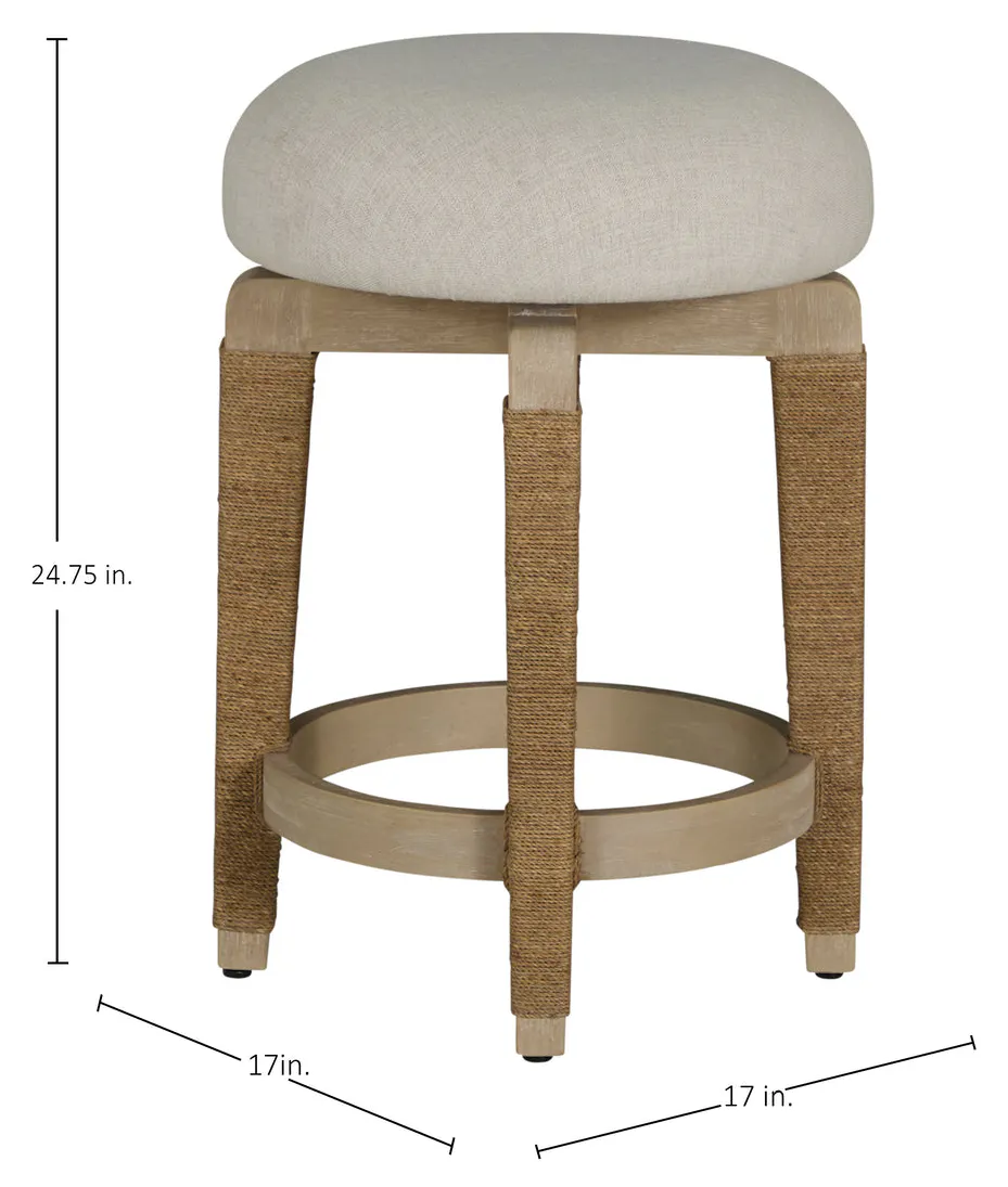 Gabby Home SCH-176001 Maris Mahogany Counter Stool Gabby Home SCH-176001 Maris Mahogany Counter Stool