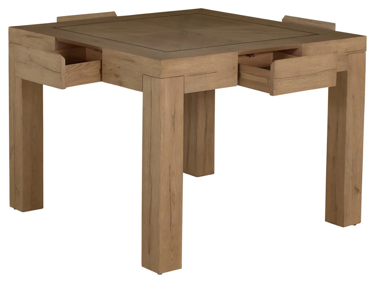 Gabby Home SCH-175970 Highland Oak Square Legged Dining Table - Dawn Gabby Home SCH-175970 Highland Oak Square Legged Dining Table - Dawn