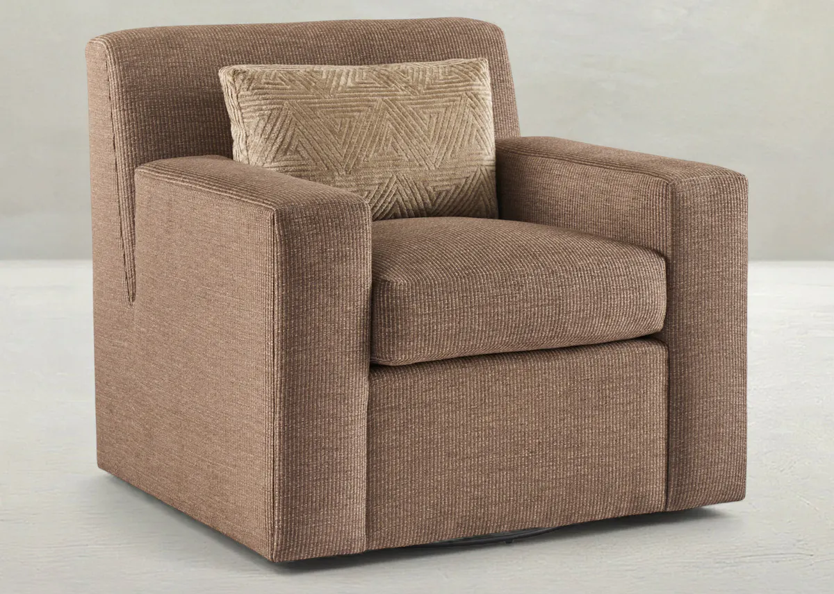 Gabby Home SCH-3060SW Brannan Upholstered Swivel Chair - Track Arms Gabby Home SCH-3060SW Brannan Upholstered Swivel Chair - Track Arms