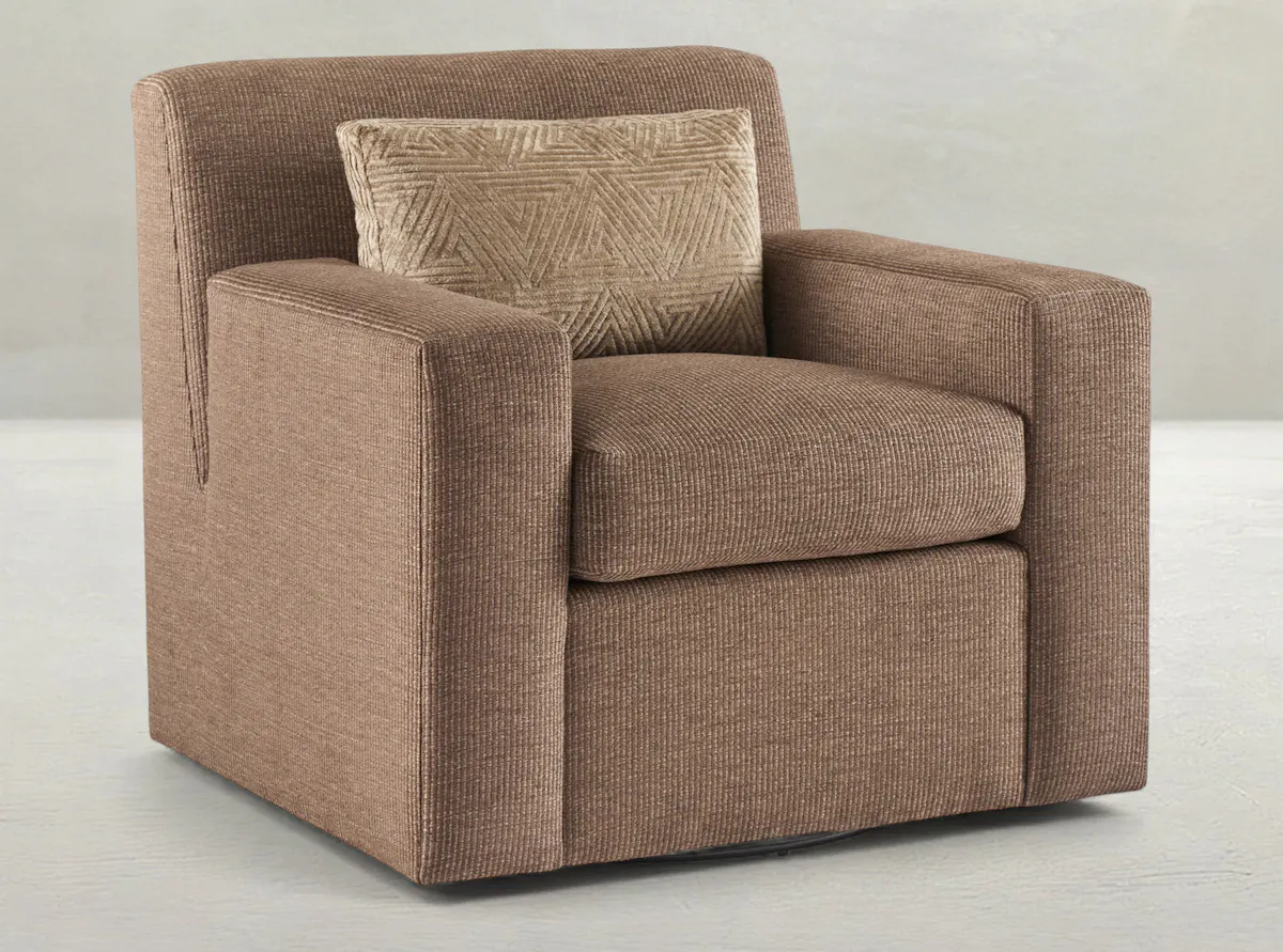 Gabby Home SCH-3060SW Brannan Upholstered Swivel Chair - Track Arms Gabby Home SCH-3060SW Brannan Upholstered Swivel Chair - Track Arms