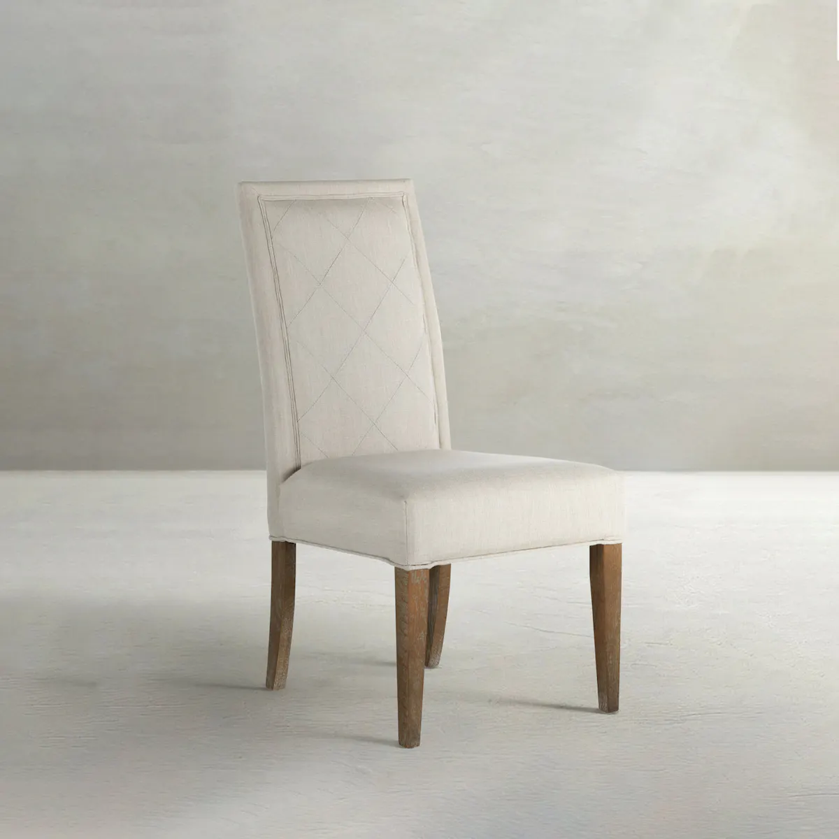 Gabby Home SCH-573-S300-F03 Verona Sunbrella Acrylic Oak Dining Chair - Burnished Linen Dove Gabby Home SCH-573-S300-F03 Verona Sunbrella Acrylic Oak Dining Chair - Burnished Linen Dove