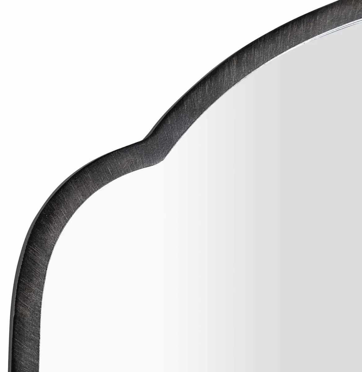 Gabby Home SCH-175691 Pauline Arch Vanity Mirror - Brushed Black Gabby Home SCH-175691 Pauline Arch Vanity Mirror - Brushed Black