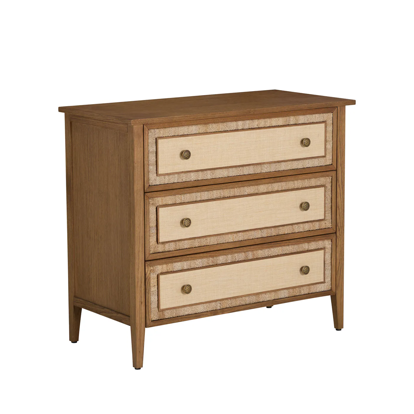Gabby Home SCH-176028 Grand Bermuda Sungkai Wood Chest – 3 Drawers, Sandbar