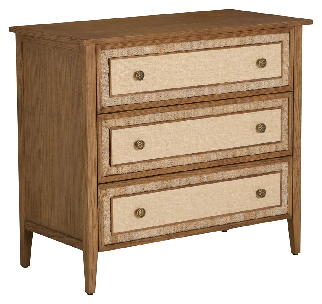 Gabby Home SCH-176028 Grand Bermuda Sungkai Wood Chest - 3 Drawers, Sandbar Gabby Home SCH-176028 Grand Bermuda Sungkai Wood Chest - 3 Drawers, Sandbar
