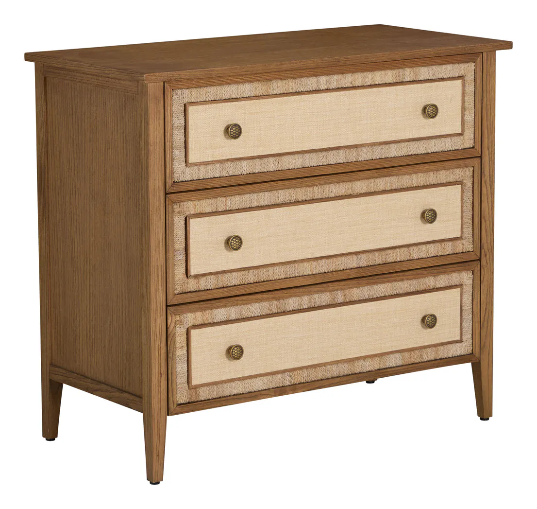 Gabby Home SCH-176028 Grand Bermuda Sungkai Wood Chest - 3 Drawers, Sandbar Gabby Home SCH-176028 Grand Bermuda Sungkai Wood Chest - 3 Drawers, Sandbar