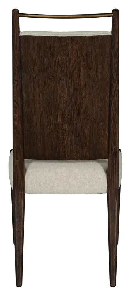 Gabby Home SCH-175989 Highland Oak High Back Dining Side Chair - Dusk Gabby Home SCH-175989 Highland Oak High Back Dining Side Chair - Dusk