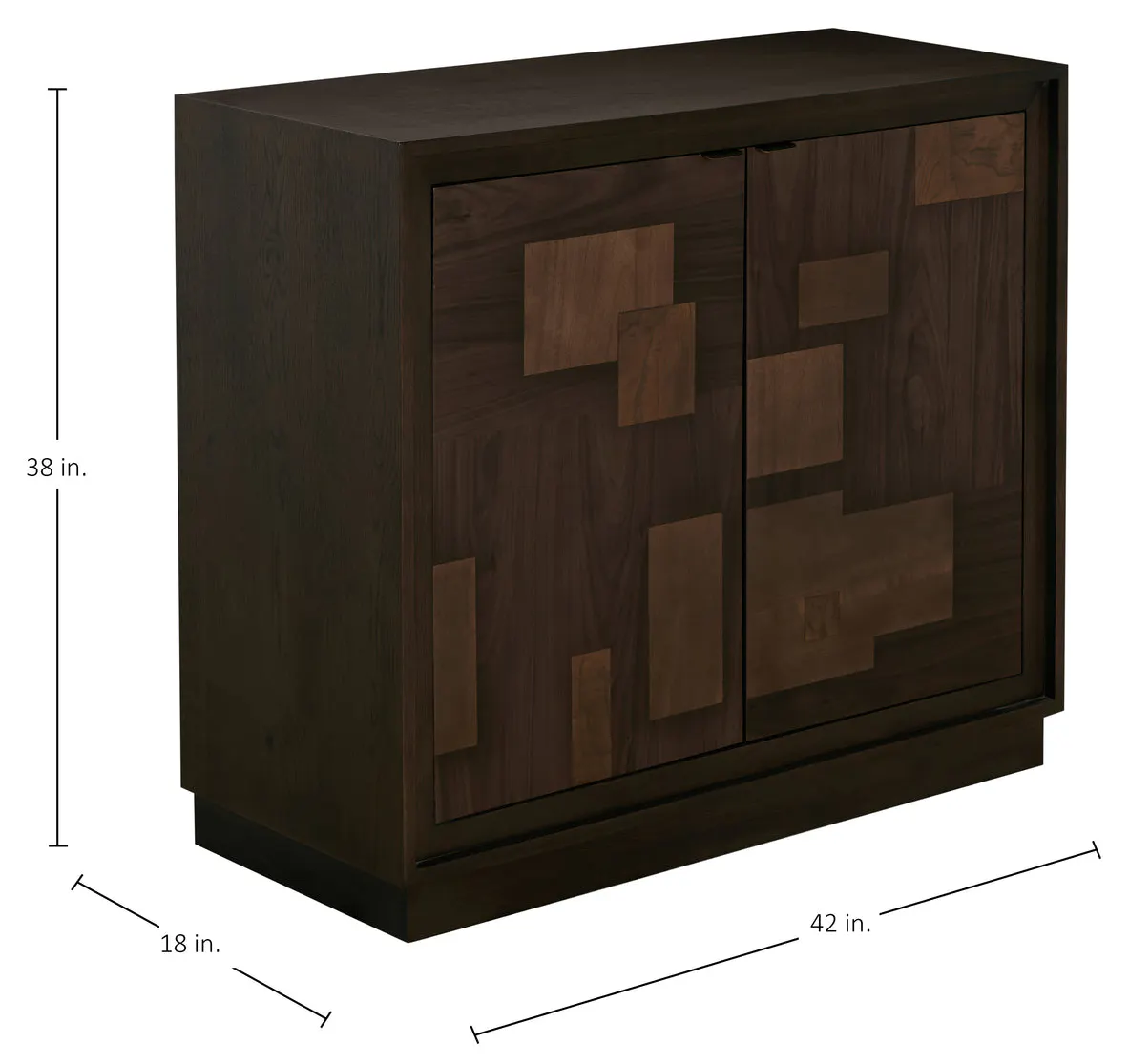 Gabby Home SCH-176048 Elwood Assorted Wood Accent Chest - 2 Shelves, Dusk Gabby Home SCH-176048 Elwood Assorted Wood Accent Chest - 2 Shelves, Dusk
