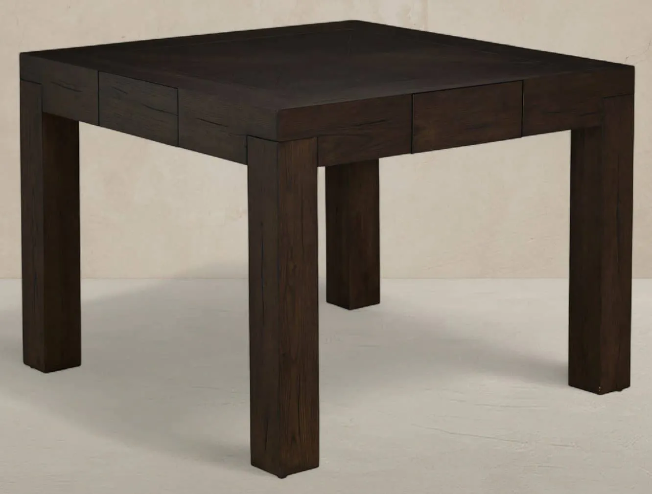 Gabby Home SCH-175971 Highland Oak Square Legged Dining Table – Dusk