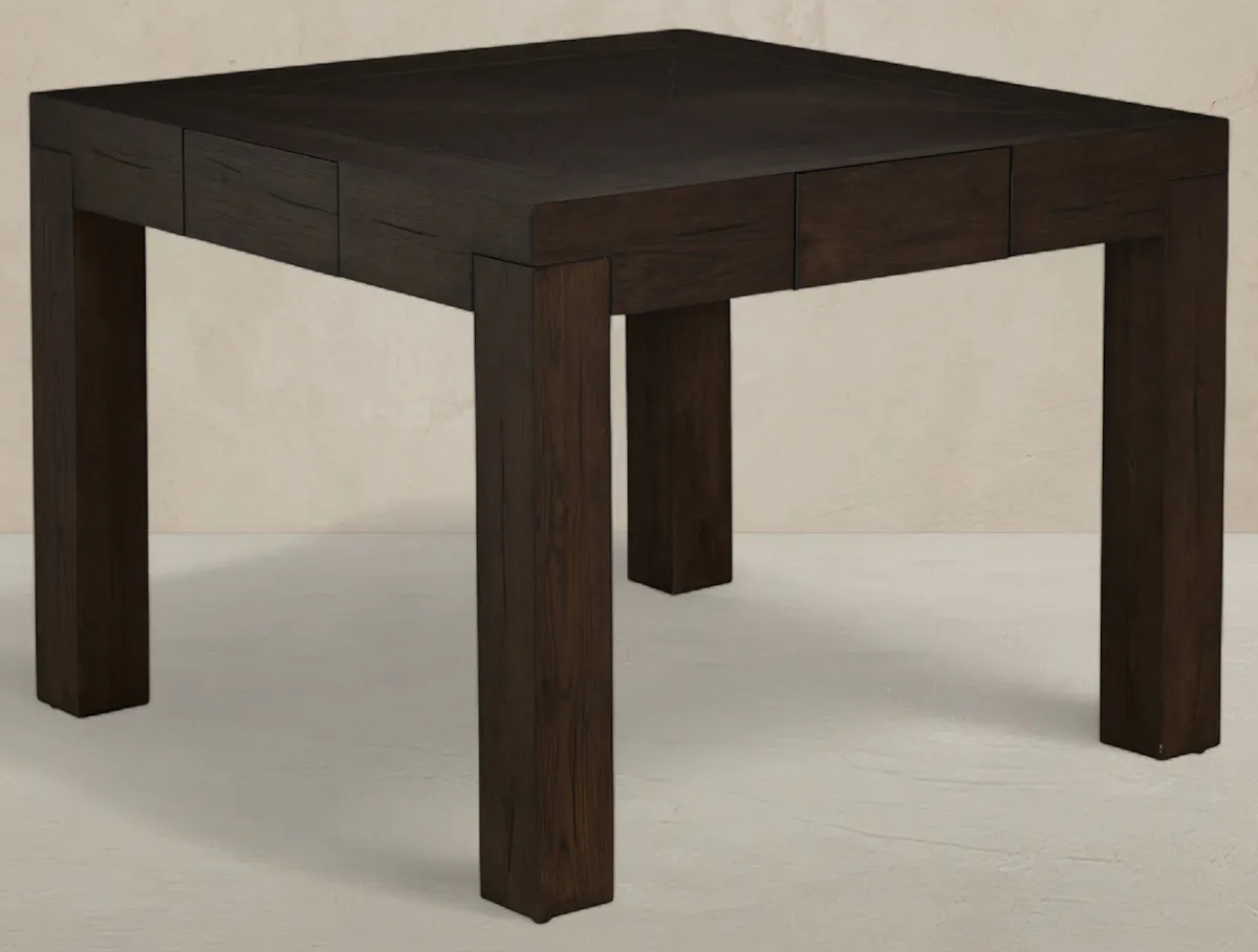 Gabby Home SCH-175971 Highland Oak Square Legged Dining Table - Dusk Gabby Home SCH-175971 Highland Oak Square Legged Dining Table - Dusk