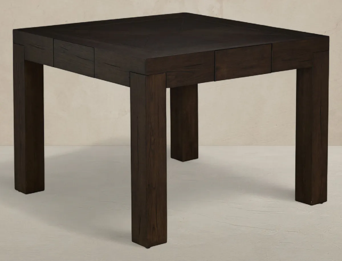 Gabby Home SCH-175971 Highland Oak Square Legged Dining Table - Dusk Gabby Home SCH-175971 Highland Oak Square Legged Dining Table - Dusk