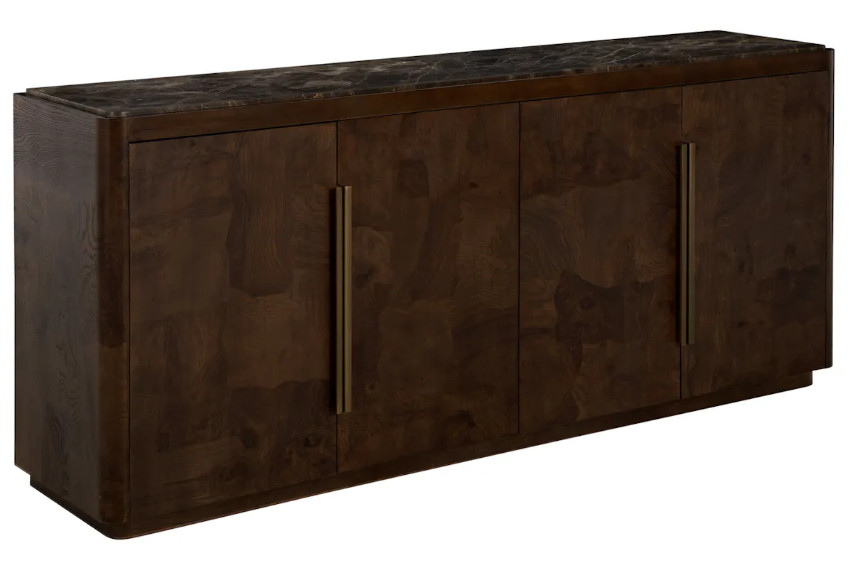 Gabby Home SCH-176052 Summit Ash Burl Sideboard - 2 Shelves, Dusk Gabby Home SCH-176052 Summit Ash Burl Sideboard - 2 Shelves, Dusk